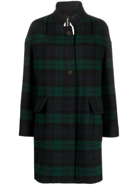 Mackintosh Freddie plaid-pattern coat