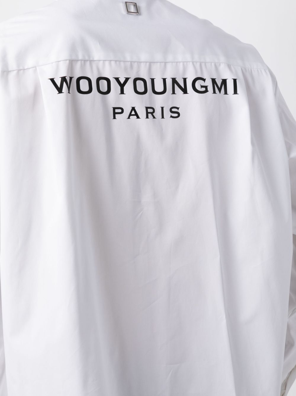 logo-print long-sleeve shirt