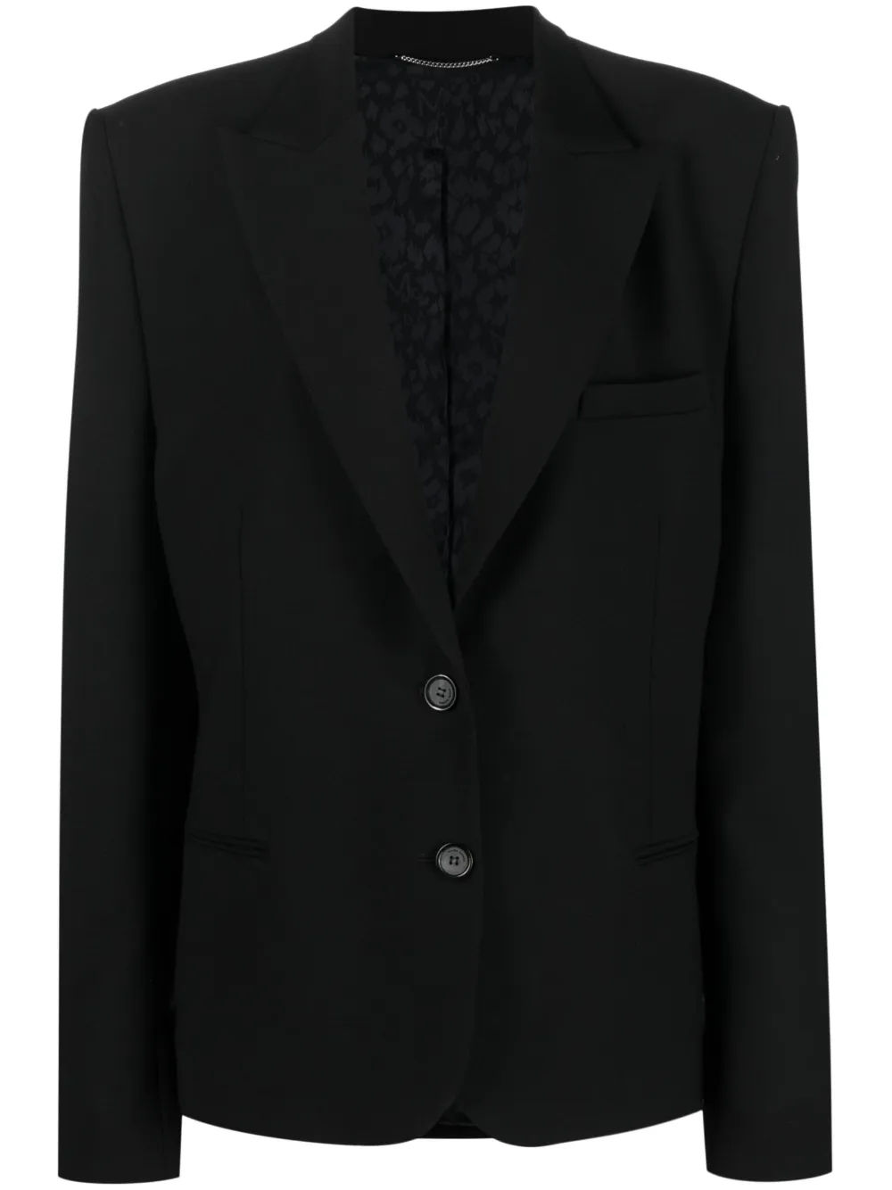 Magda Butrym single-breasted button-fastening jacket