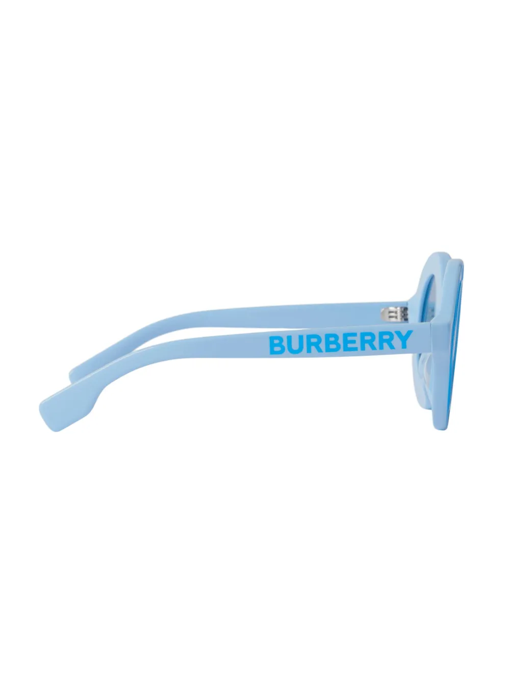 Burberry Eyewear Zonnebril met rond montuur - Blauw