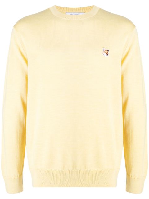 Everything About Maison Kitsune embroidered-logo knitted wool jumper Men - From Features to Benefits