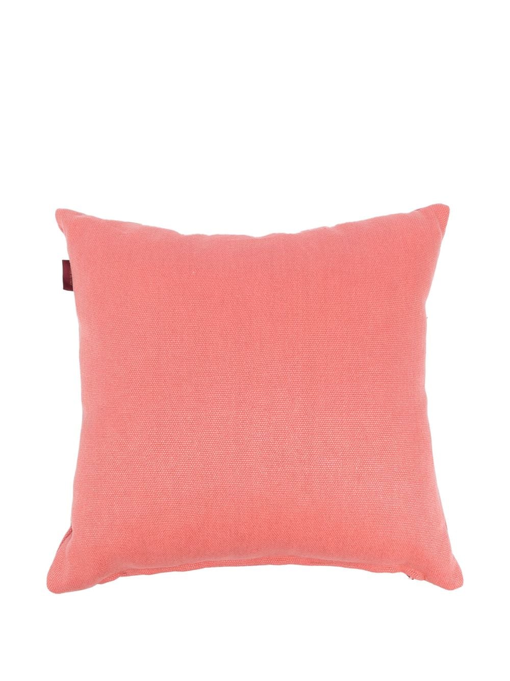 Shop Etro Home Pegaso-embroidered Linen Cushion In Pink