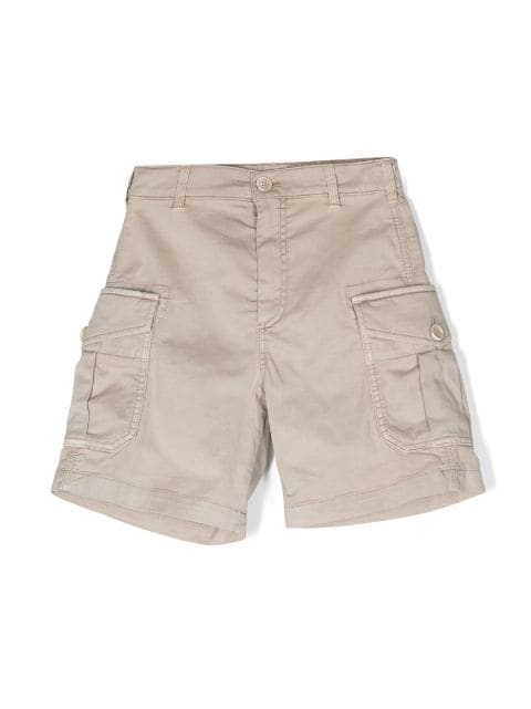 Brunello Cucinelli Kids cargo-pocket bermuda shorts