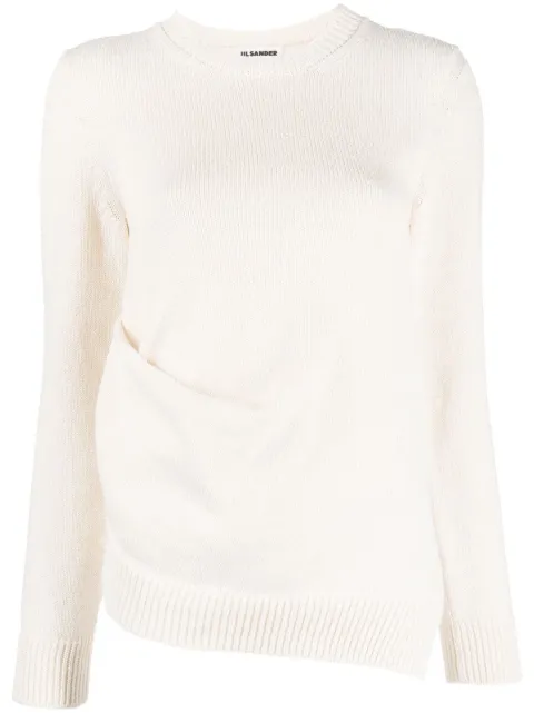 Jil Sander fine-knit long-sleeve jumper