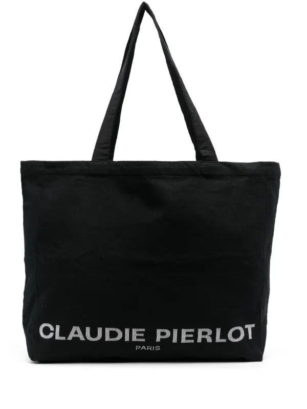 Claudie Pierlot Oversized Tote Bag Black FARFETCH EG