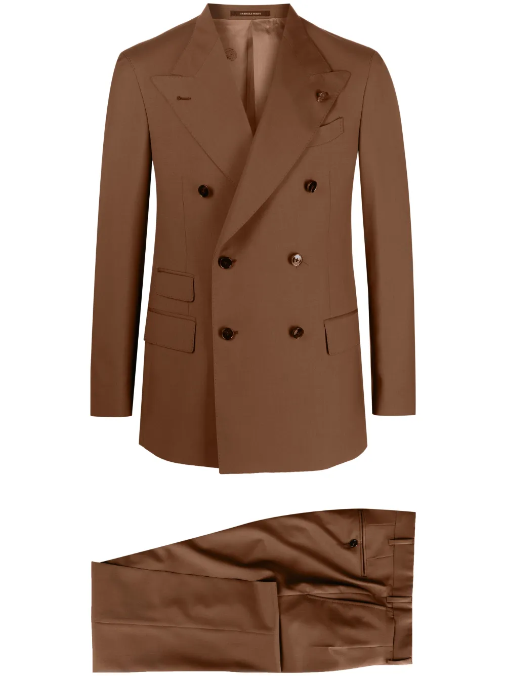 Gabriele Pasini double-breasted wool suit