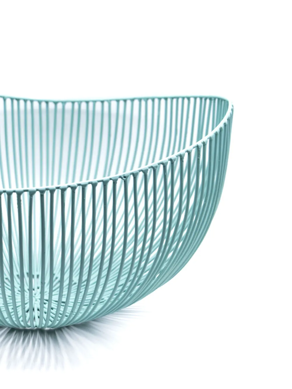 Shop Serax Wired Basket Bowl In Blue