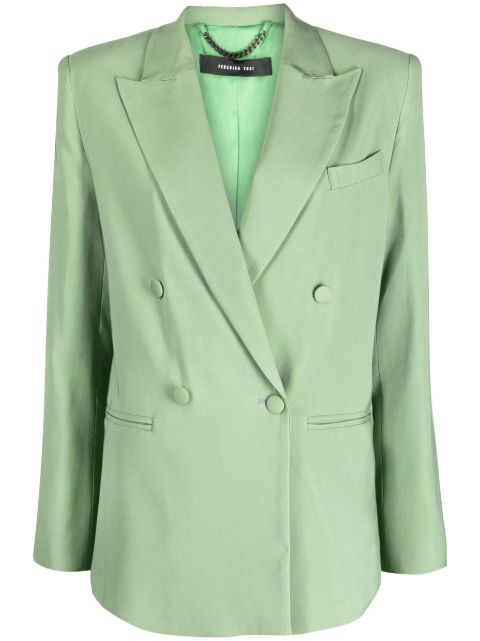 Federica Tosi peak-lapels double-breasted blazer