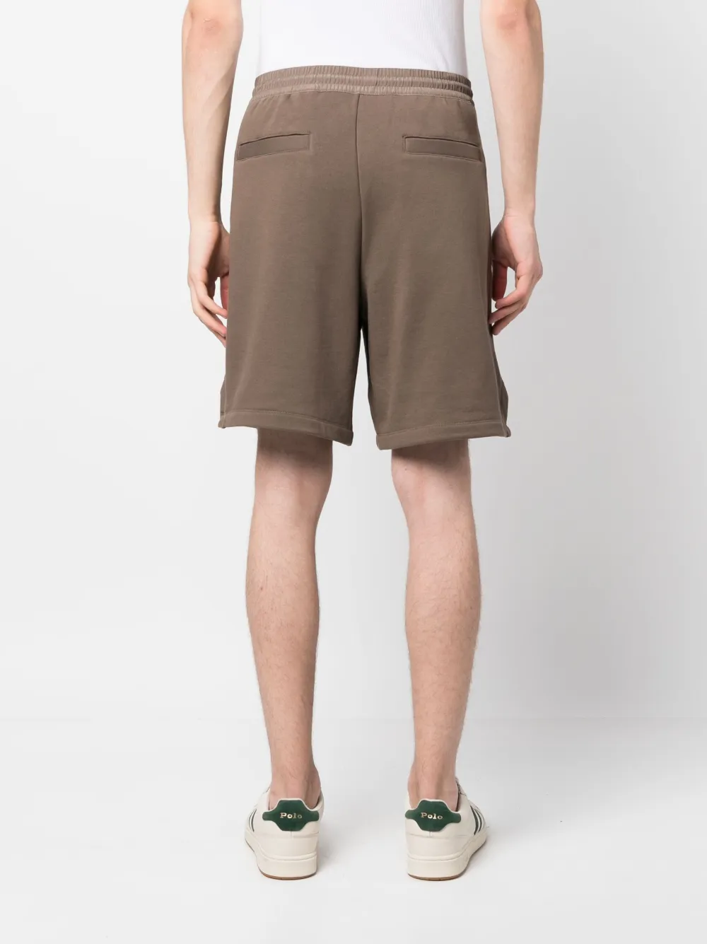Emporio Armani Cotton Jersey Bermuda Shorts Farfetch