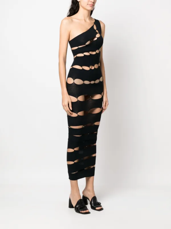 RUI cut out one shoulder Dress Farfetch