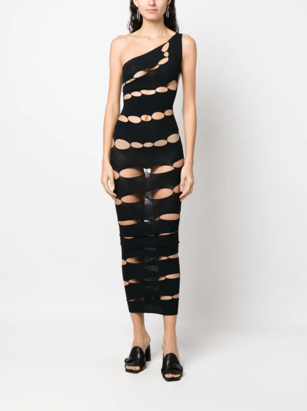 One shoulder dress cut out hotsell