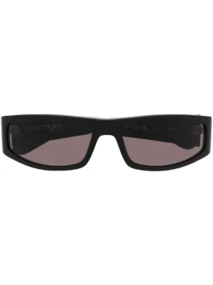 希少 courrèges 高級ブラウンフレーム サングラス Sunglasses Men - courrèges (クレージュ)
