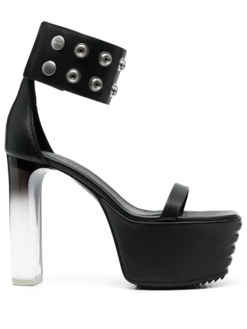 Rick Owens Edfu 135mm studded platform sandals