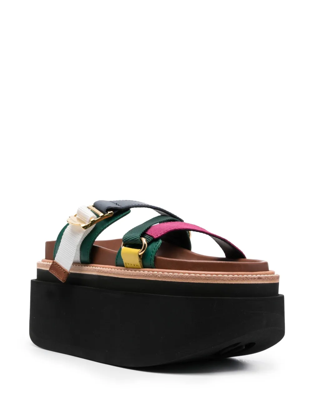 Sacai Hybrid Belt Sandals - Farfetch