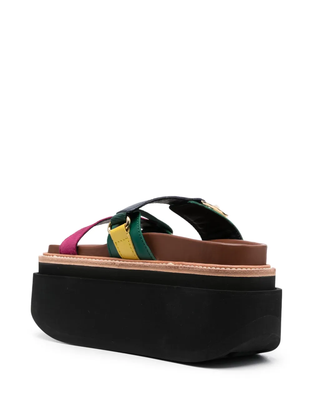 Sacai Hybrid Belt Sandals - Farfetch