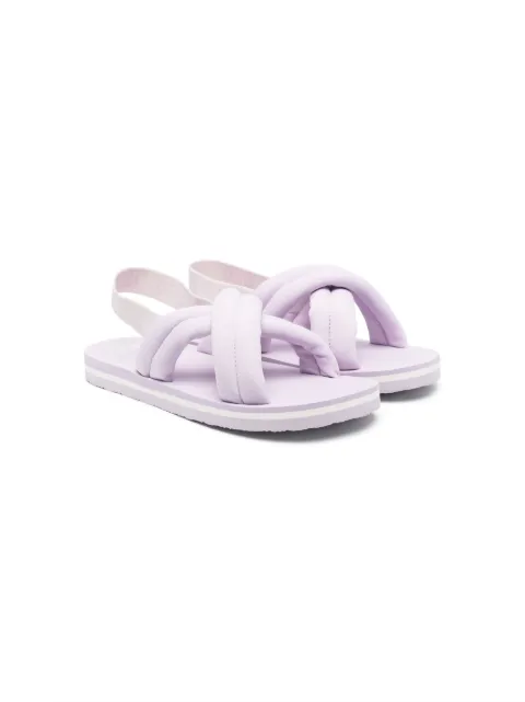 UGG Kids - Everless padded cross-strap sandals