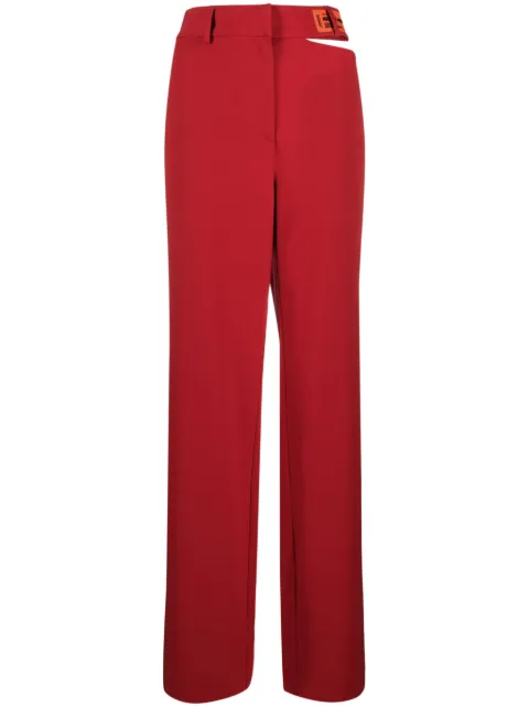 Heron Preston cut-out detail straight-leg trousers
