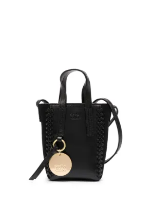 See By Chlo woven trim Tote Bag Farfetch