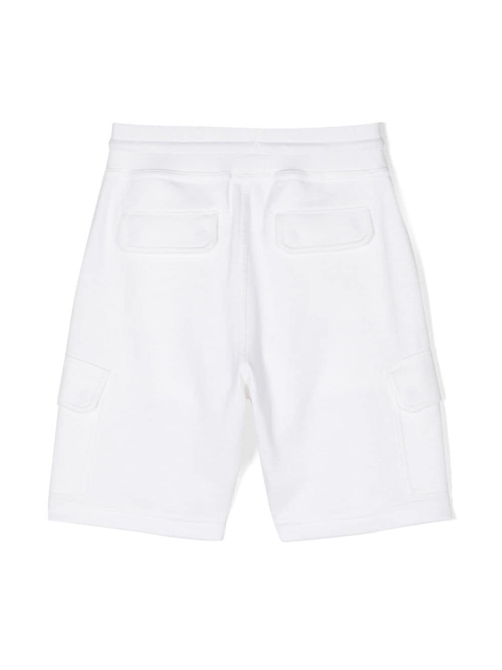 Brunello Cucinelli Kids Shorts met trekkoord - Wit