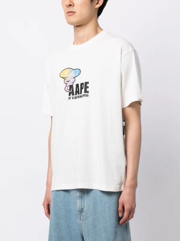 Bathing ape 2025 white t shirt