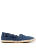 Roberto Cavalli almond-toe flat espadrilles - Blue
