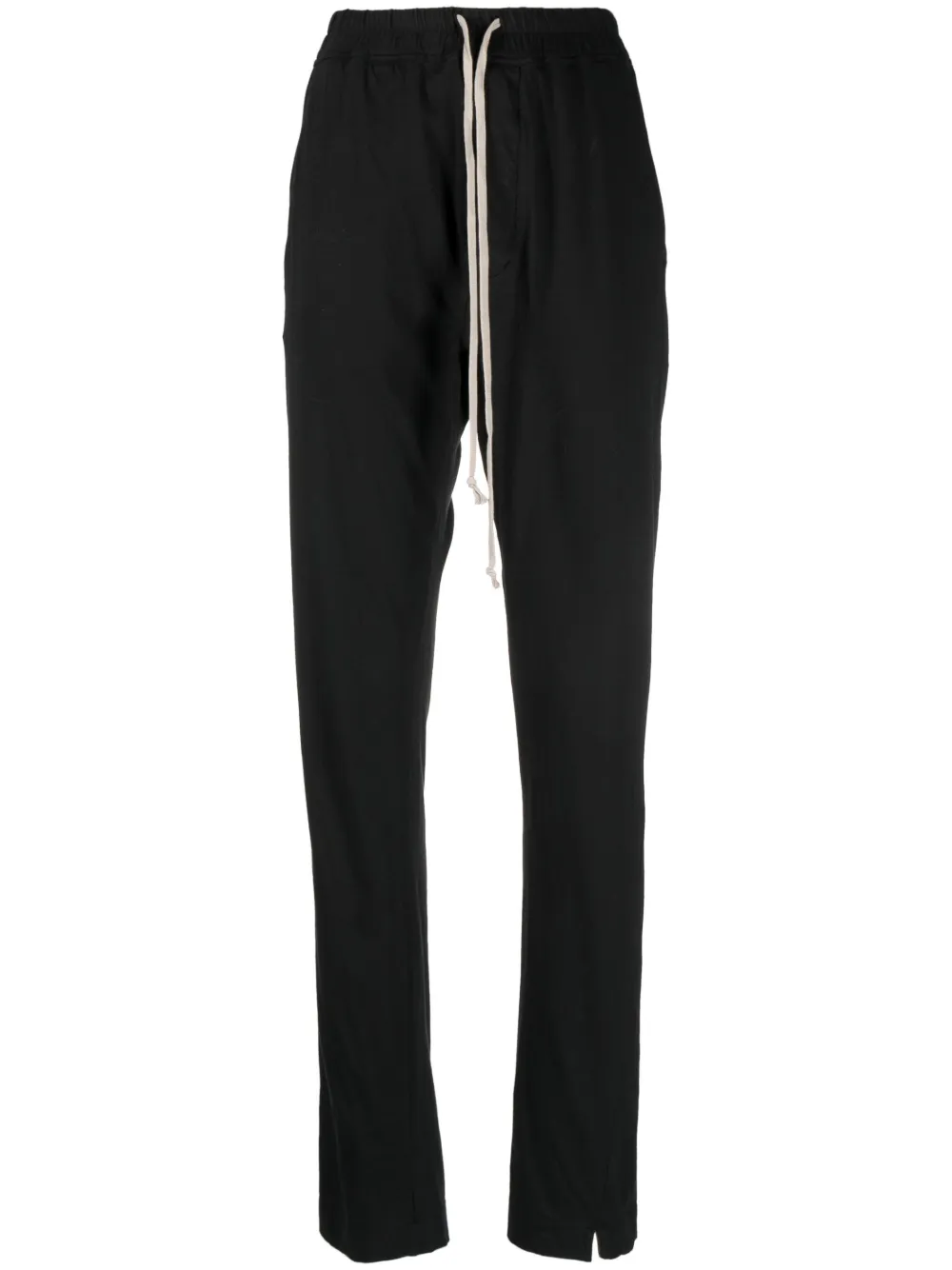 Rick Owens Drkshdw Drawstring Track Pants In Black