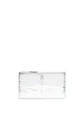 Alexander McQueen Skull metallic card-holder - Silver