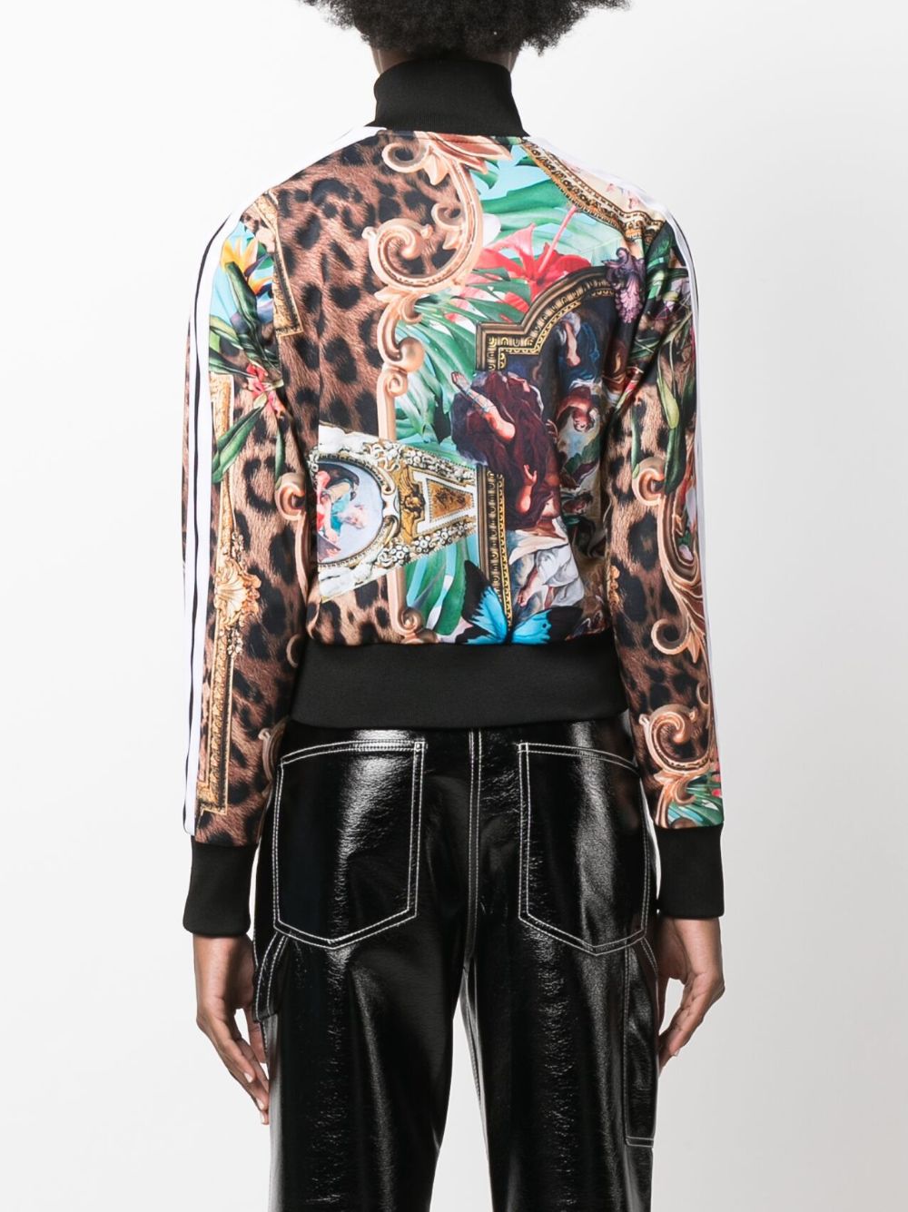 Philipp Plein Baroque Flowers-print jacket Women