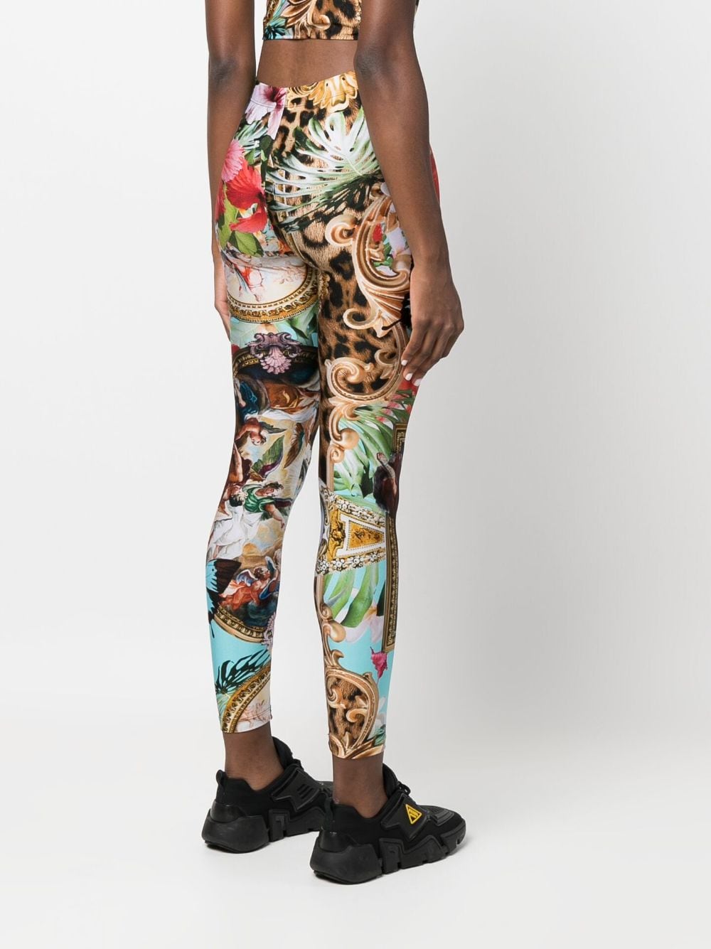 Philipp Plein Baroque Flowers Leggings - Farfetch