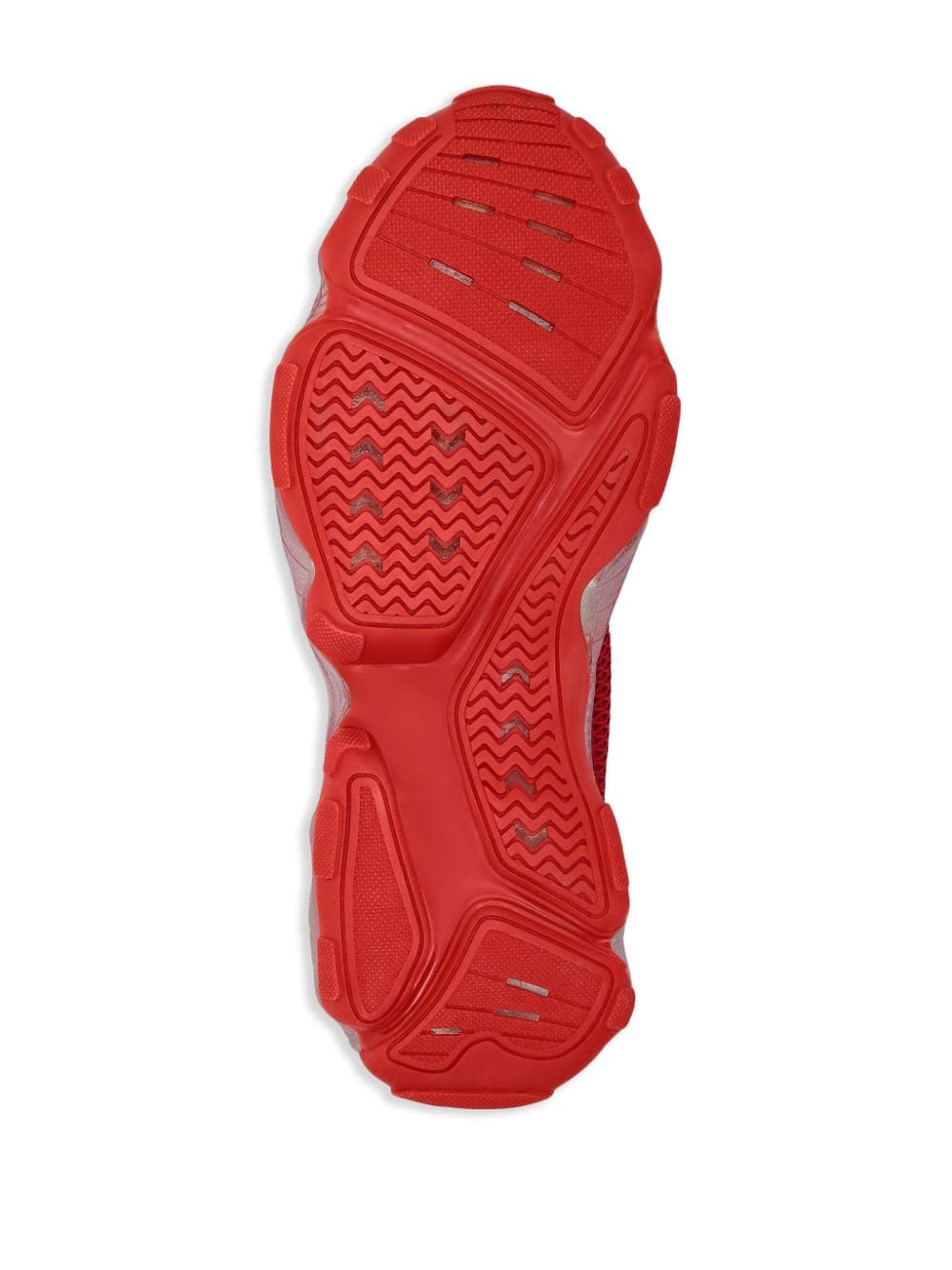 Shop Philipp Plein Runner Hyper $hock Sneakers In Red