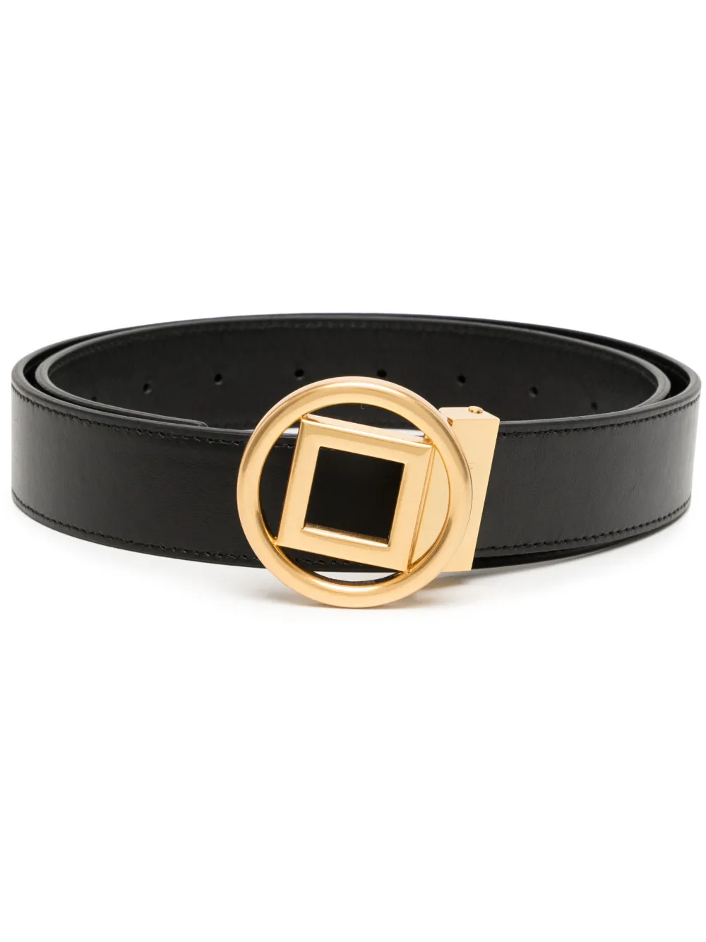 Kimhekim coin-logo buckle belt