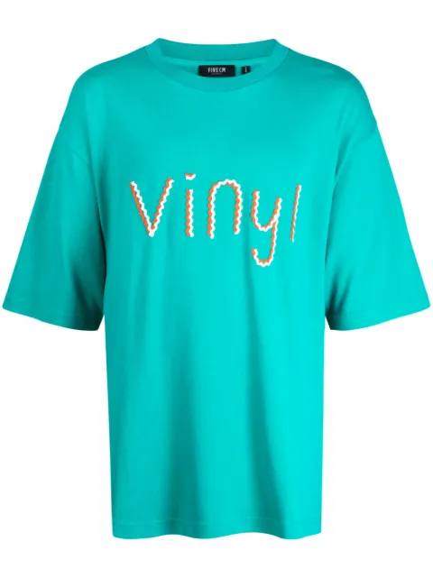 FIVE CM appliqué-detailing cotton T-shirt