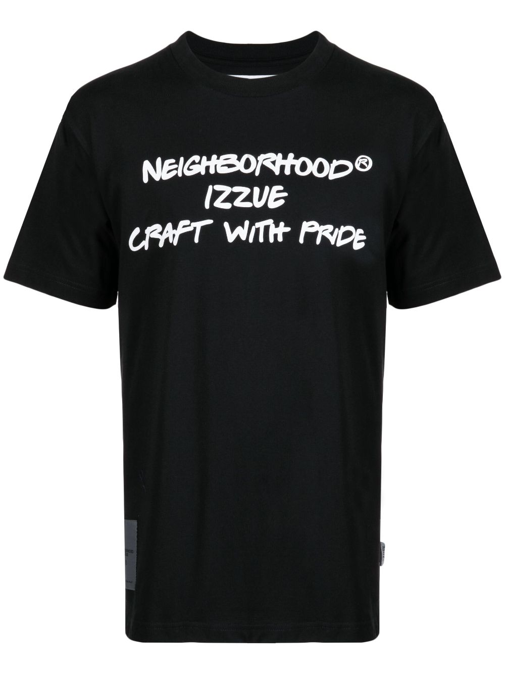 Izzue Logo-print Cotton T-shirt In Black
