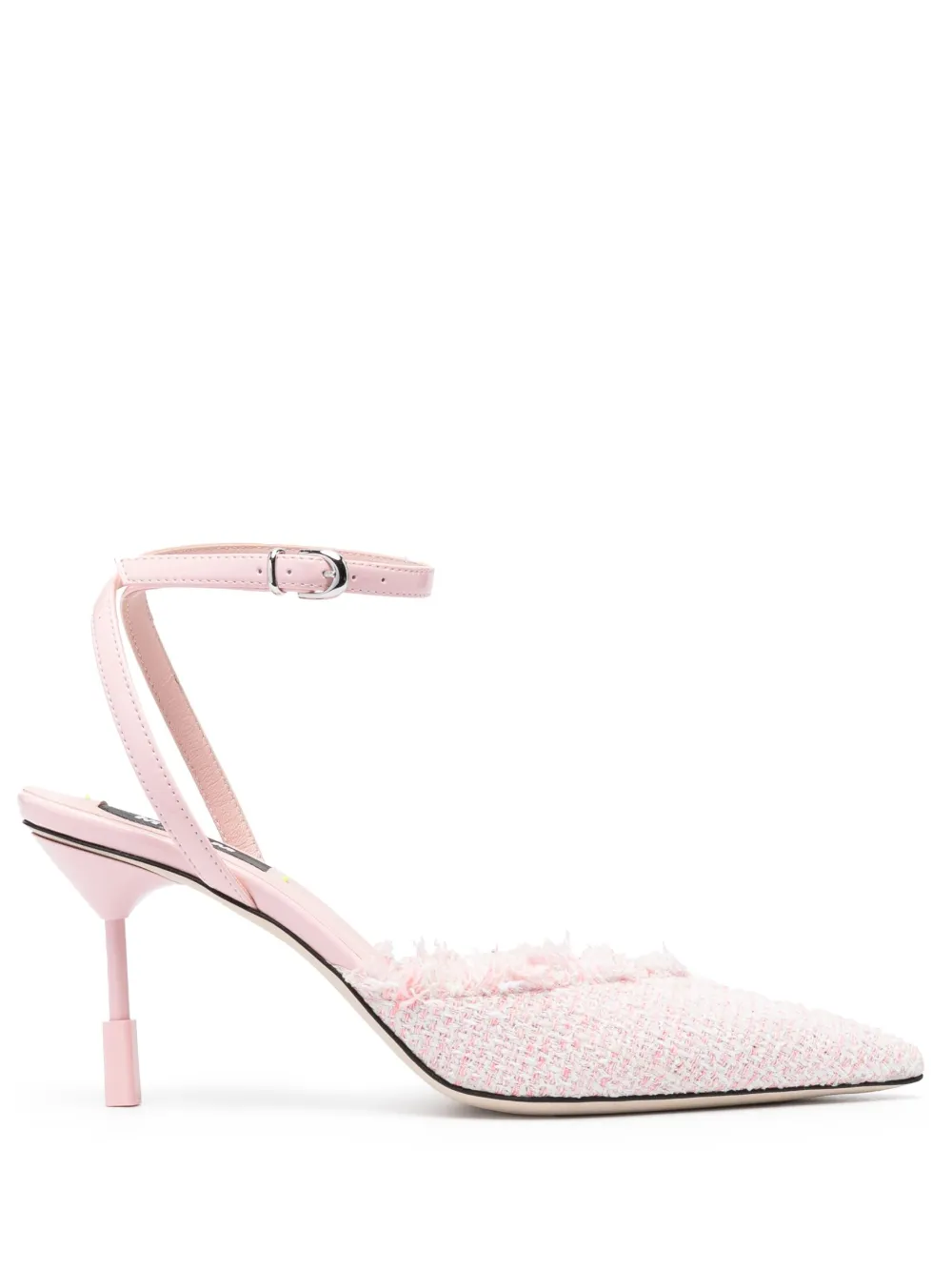 MSGM 90mm tweed pumps - Pink