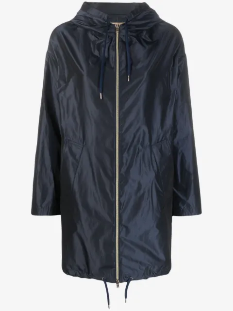 Herno techno taffeta parka coat
