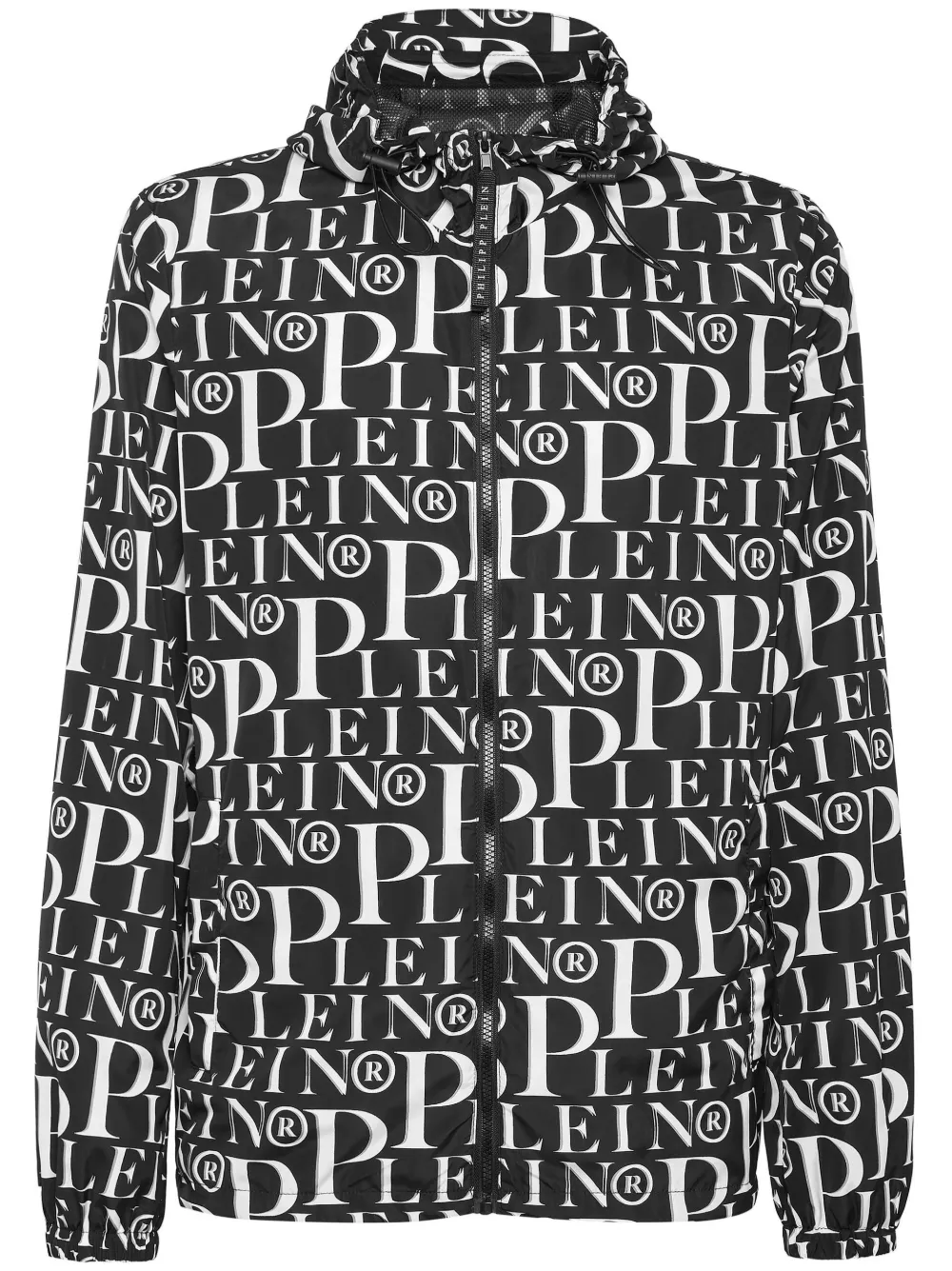 Philipp Plein logo-print Windbreaker Jacket - Farfetch