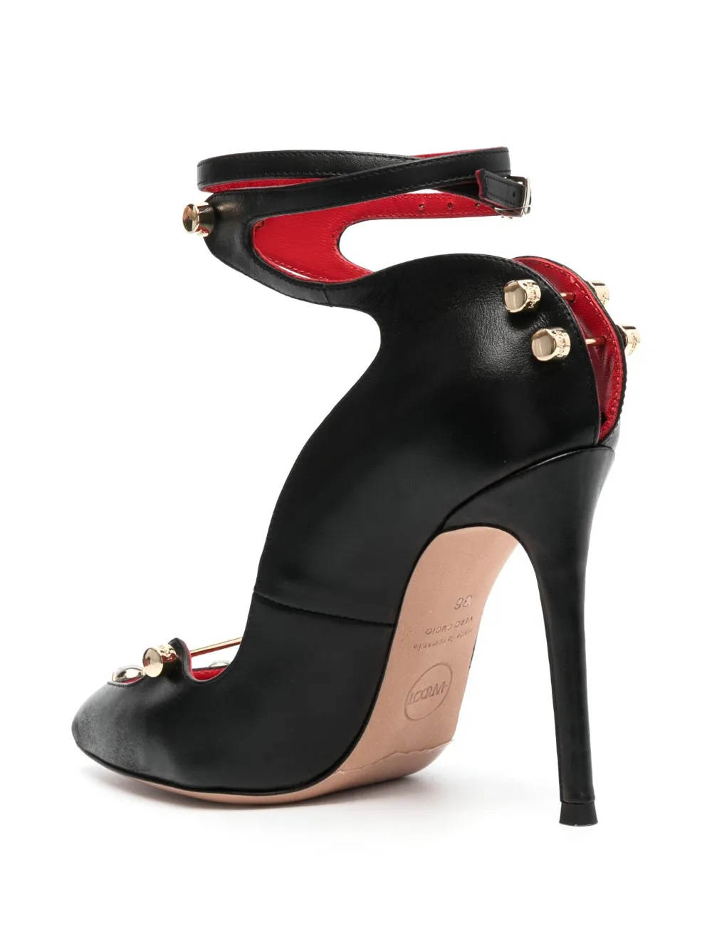 HARDOT 120mm crystalembellished anklestrap Pumps Farfetch