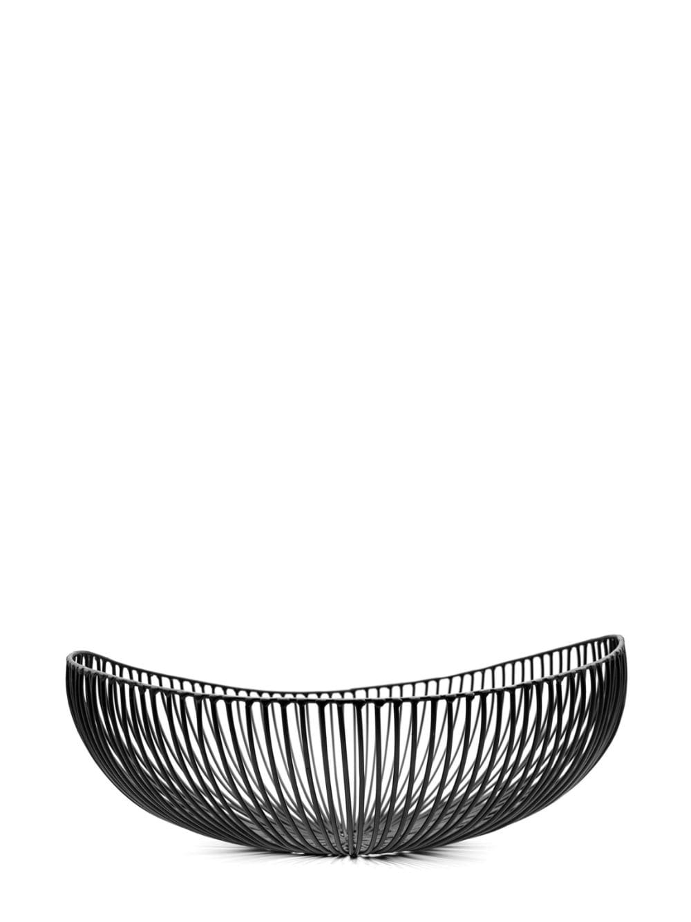 Shop Serax Antonino Wired Basket Bowl In Black