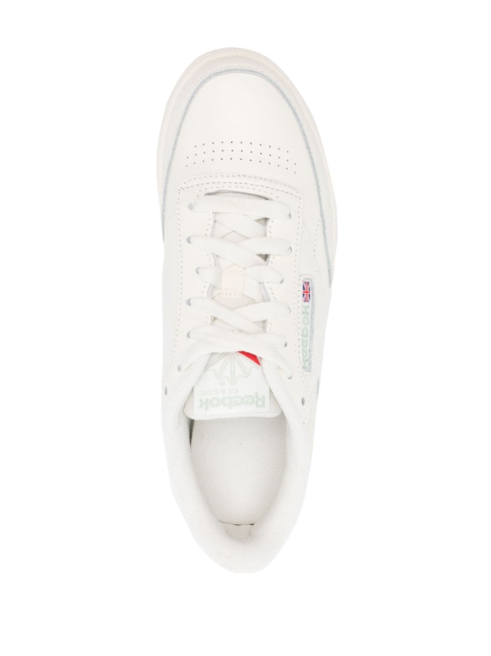 Shop Reebok Club C 85 Low-top Sneakers In White