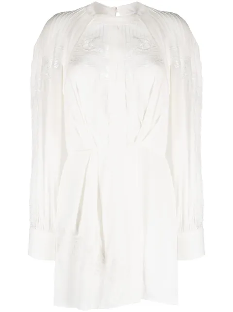 IRO Belinda lace-trim dress