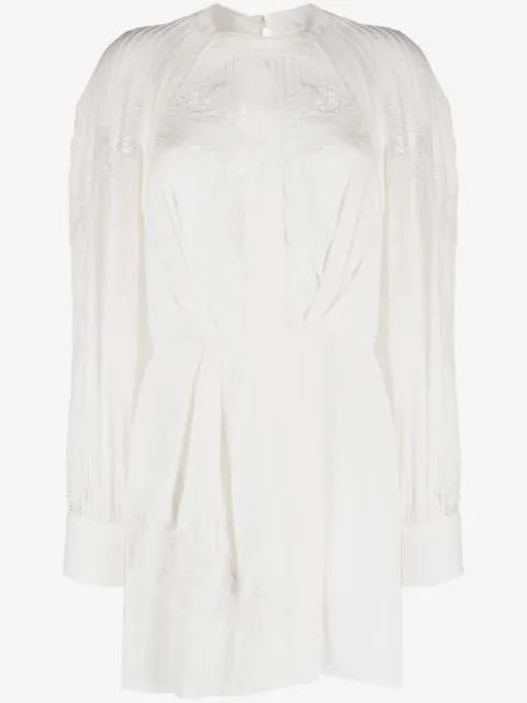 IRO Belinda lace-trim dress