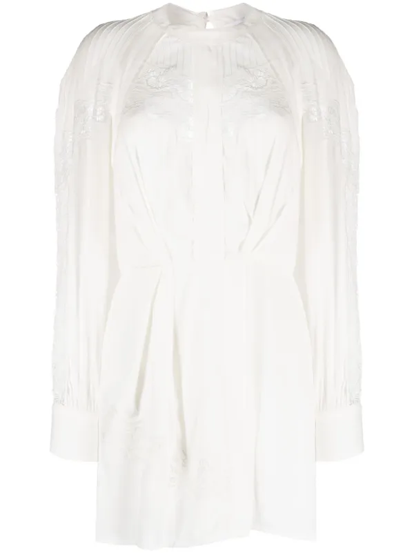 Iro Paris Belinda Lace-trim Dress - White Iro Paris Belinda Lace-trim Dress - White