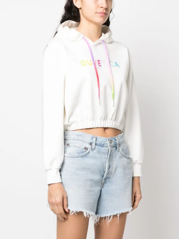 Duvetica クロップド パーカー | ニュートラル | FARFETCH JP