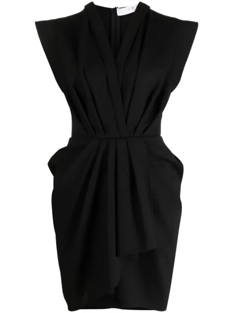 IRO Pheao draped wool dress