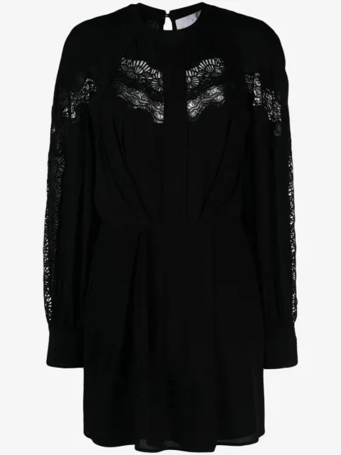 IRO Belinda lace-trim dress