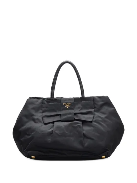Prada Pre-Owned Fiocco Bow tote bag