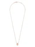 Boucheron 18kt rose gold Serpent Bohème rose quartz necklace - Pink