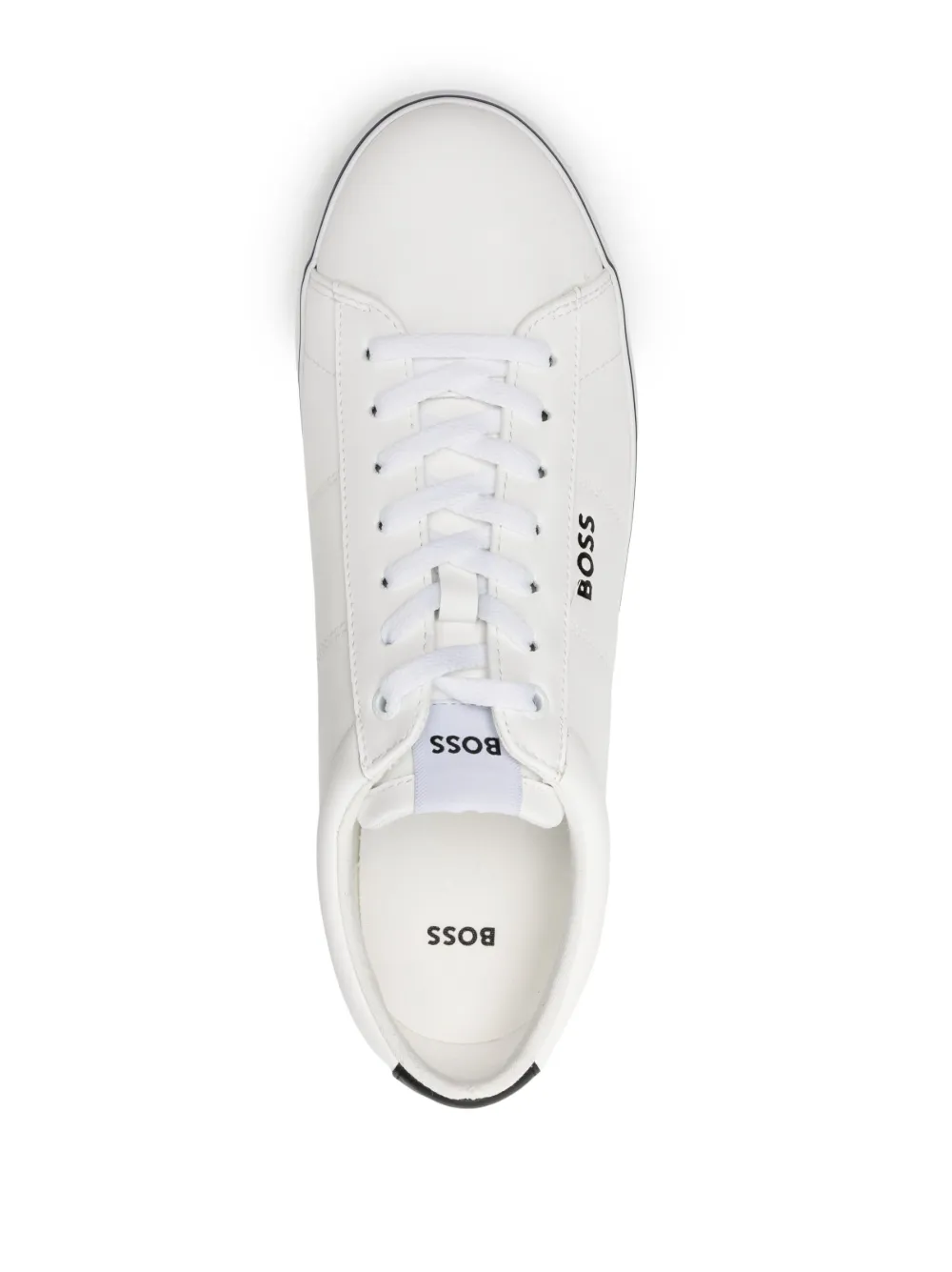 Hugo Boss Clint Lowtop Sneakers In White ModeSens