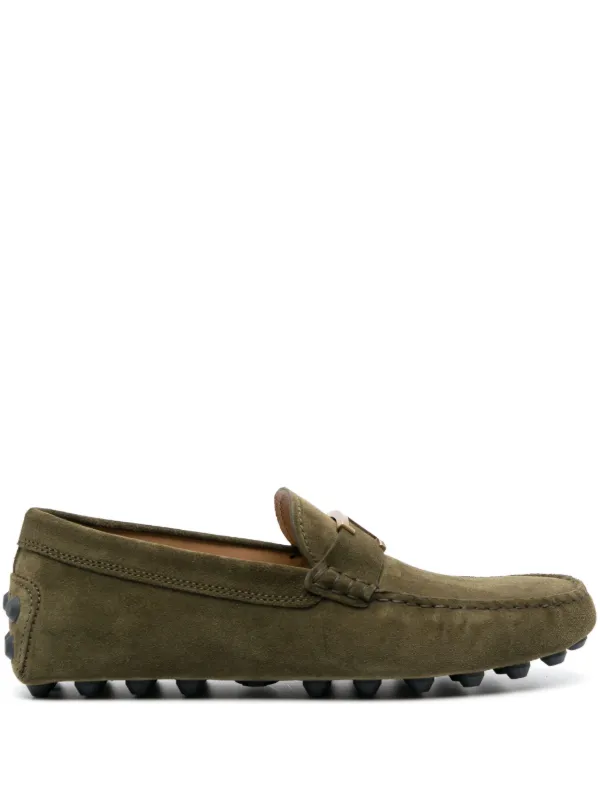 Tod's gommino hot sale suede loafers