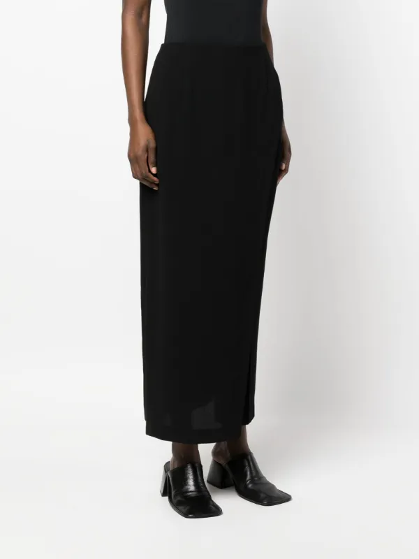 Undercover fitted-waistline Long Skirt | Black | FARFETCH GE
